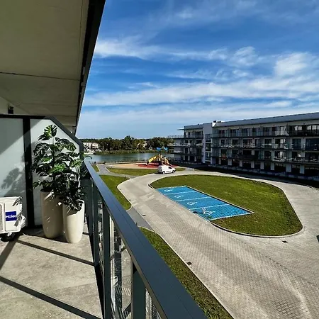 & Wave - Luxury Marina View With Spa, Pool & Free Parking Daire Dziwnów